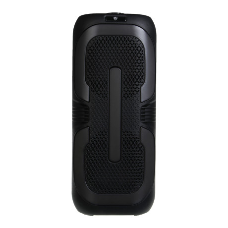 Колонка беспроводная BY Radiance, 20Вт,светомузыка,2400мАч,TWS,USB,BT 5.3,ВШГ 46x20x20см, черный