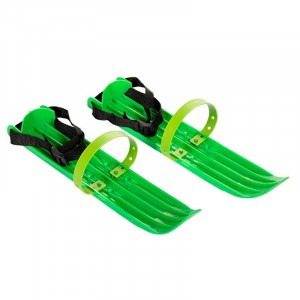 Мини-лыжи большие РТ-2 (2 ремня крепления) пластик+текстиль Сезон 2023-2024