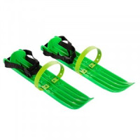 Мини-лыжи большие РТ-2 (2 ремня крепления) пластик+текстиль Сезон 2023-2024