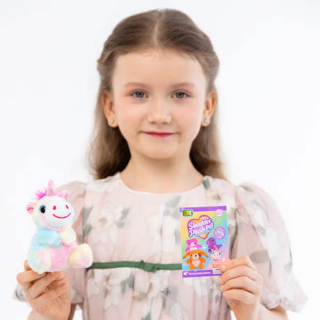 ИГРОЛЕНД Игрушка мягкая "Единорожка" на плечо, 10 см, полиэстер