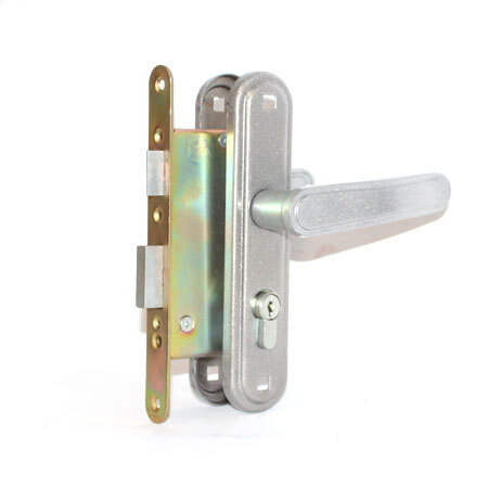 Замок врез ЗВ4-3.03 Зенит (бриллиант) с ручками \15