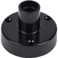 Ecola патрон накладной безрезьбовой прямой E14 Черный с винт. клеммами AB4NSCEAY (10!)