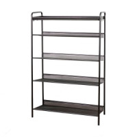 Подставка д/обуви (пвл) Женева25 (5 полок) 65*27*106см (графит) ПДОЖ25Гр под заказ ЗМИ