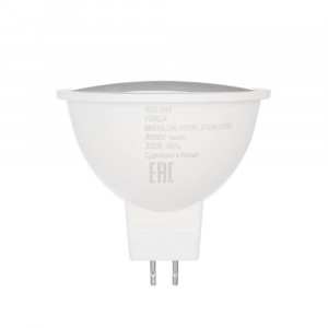 FORZA Лампа светодиодная MR16 GU5.3 5 Вт, 375 Лм, 4000 К, 175-265 В, Ra&gt;80, IRF &lt;5%