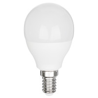 FORZA Лампа светодиодная G45 7 Вт, Е14, 560 Лм, 3000 К, 175-265 В, Ra&gt;80, IRF &lt;5%, 1 год гар.