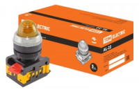 TDM лампа AL-22 сигнальная d22мм желт. неон/230В цилиндр (10!) SQ0702-0034