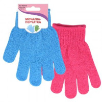 Мочалка-перчатка (кратность 12шт!!!), нейлон MJ17-36 Мультидом
