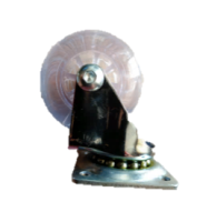 Колесо силиконовое поворотное Ø 50мм