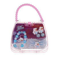 Набор детской бижутерии BY Русские супергерои: браслет, кольцо, клипсы, заколка, 3 дизайна