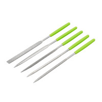 Набор надфилей алмазных, 140 х 70 х 3 мм, 5 шт Сибртех