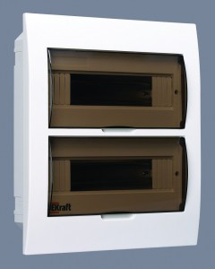 DEKraft бокс (корпус) пластик. ЩРВ-П-24 мод. встраиваемый, IP41 31006DEK