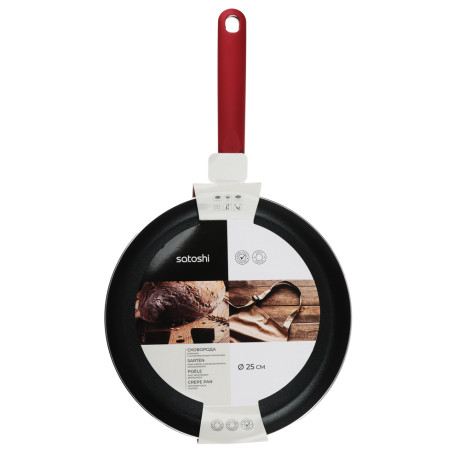 SATOSHI Редс Сковорода блинная d25см, антипригарное покрытие
