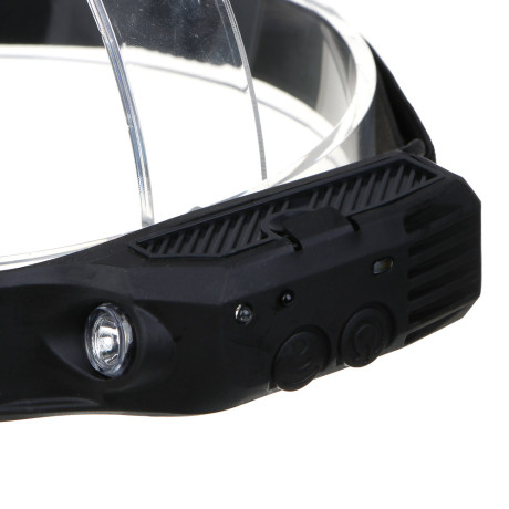 Фонарь налобный тм ЕРМАК, сенсорный, XPE+ COB, 6 режимов, 1200мАч, зарядка Type-C, 310х32 мм