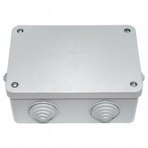 Bylectrica кор. распред. 120х80х58,3мм ОУ IP55, 6 вводов КМ-235