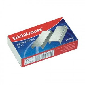Скобы для степлера ERICH KRAUSE №10 1000шт., 1188