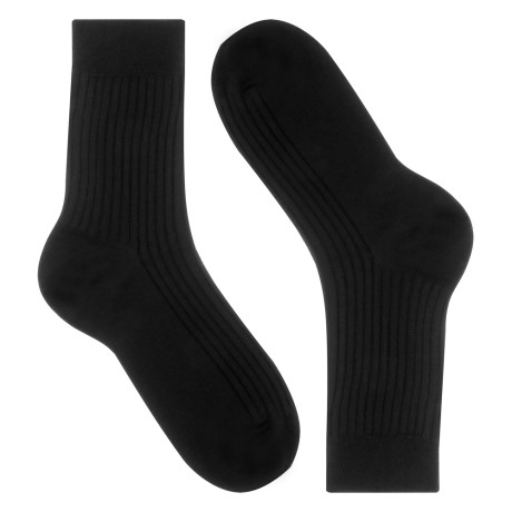 Носки мужские "кашемир" тм TURKAN, р.41-47, черные, #990