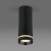 Elektrostandard св-к св/д накл. спот DLR022 12W(560Lm) 4200K 4K черный матовый 79x200 a037518