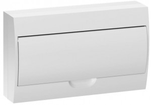 IEK GENERICA бокс (корпус) пластик ЩРН-П-18 мод. навесной, белая дверца, IP41 MKP13-N-18-41-K01-G