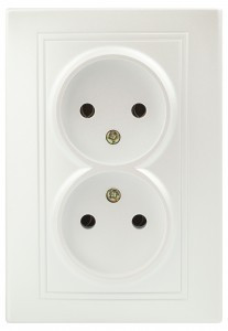 ЭРА Intro Plano роз. СУ, 2 мест. керамика, 2х2P, 16A, перламутр, 250В, IP20, 1-204-06 2212