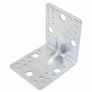 Уголок Кунгур крепежный 105х105*90*2 усил. цинк (ГОЦ) (25)