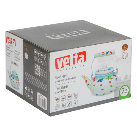 VETTA Прованс Чайник эмалированный 2,5л, индукция