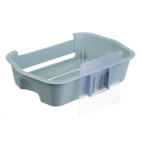 VETTA Classic Мыльница настенная, пластик, 15,5x10x3,5 см, оливковый