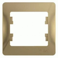 Systeme Electric GLOSSA рамка СУ 1 мест. титан GSL000401 (45!)