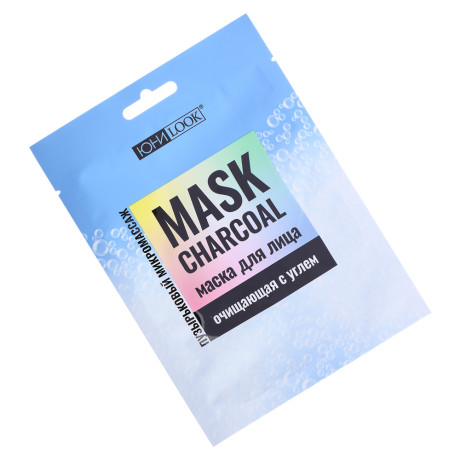 ЮНИLOOK Маска очищающая пузырьковая с углем, 25 мл