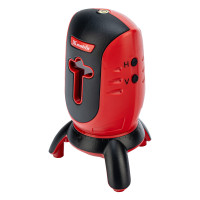 Лазерный уровень ML01T, дальность 10 м, точность ± 0,5 мм, / 1 м, длина волны 650 нм, проекция 1 вертикальная 1 горизонтальная плоскость, резьба под штатив 5/8&quot; Matrix