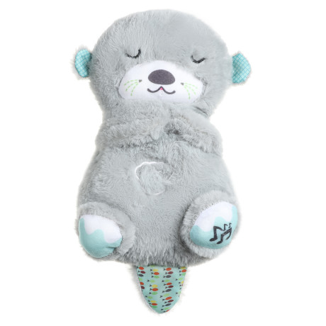 ИГРОЛЕНД Игрушка мягкая "Сплюша" в виде животного, 28 см, движ., свет, звук, ABS, полиэстер, 3хААА