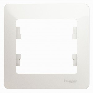 Systeme Electric GLOSSA рамка СУ 1 мест. перламутр GSL000601 (45!)