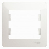 Systeme Electric GLOSSA рамка СУ 1 мест. перламутр GSL000601 (45!)