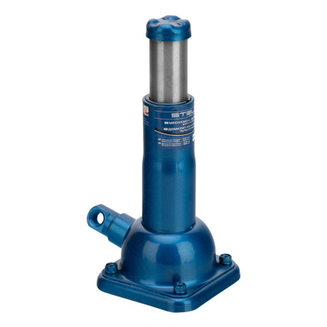 Домкрат механический бутылочный, 2 т, h подъема 270 - 485 мм, домкрат, ручка Stels