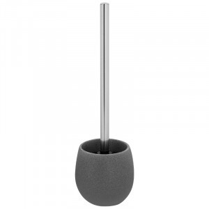 Туалетная щетка-ерш(Комплект WC)Гранит,полистоун,нерж сталь,полипропилен,106583/ Рыжий кот