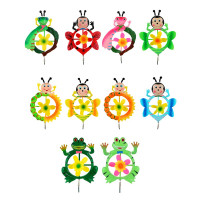 INBLOOM Фигурка на стержне 60см &quot;Букашки&quot;, пластик, металл, 10 дизайнов