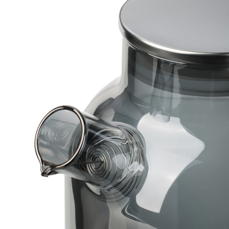 SATOSHI Графит Чайник заварочный 1,8л, стекло, нерж.сталь