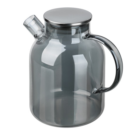 SATOSHI Графит Чайник заварочный 1,8л, стекло, нерж.сталь