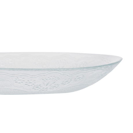 PASABAHCE Лейси Тарелка 215*165мм, упрочненное стекло, 10548SLB