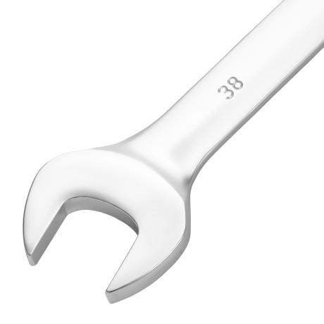 Ключ комбинированный 38мм, никелированный Сибртех