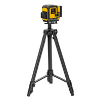 Лазерный уровень мультипризменный DLV-360-3T, 30 м, зеленый луч, Li-Ion 2,4 Aч, штатив  Denzel