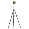 Лазерный уровень мультипризменный DLV-360-3T, 30 м, зеленый луч, Li-Ion 2,4 Aч, штатив Denzel