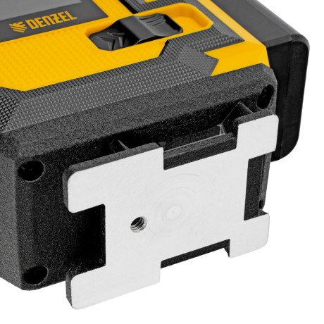 Лазерный уровень мультипризменный DLV-360-3T, 30 м, зеленый луч, Li-Ion 2,4 Aч, штатив // Denzel