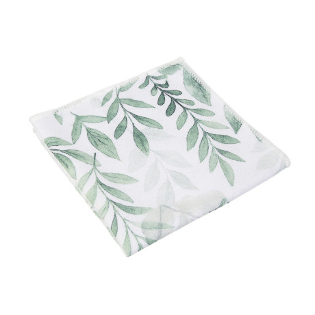 Набор салфеток из микрофибры тм VETTA Ботаника, 30х30 см, 200г/кв.м, полиэстер, 3 цвета, 6 шт