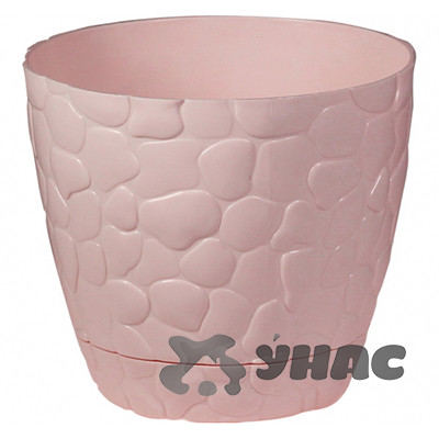 Кашпо Камни 220мм 4,8л чайная роза М3174 (20)