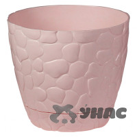 Кашпо Камни 220мм 4,8л чайная роза М3174 (20)