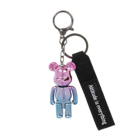 Подвеска брелок с шармом тм ЮL, пластик, полиэстер, металл, 6,5 см, 6 цветов, #5