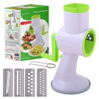 Терка роторная, 3 насадки, нерж.сталь, пластик VL53-159 Мультидом