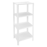 Полка прямоугольная малая 4секции 340х280х527 БЕЛЫЙ М2745 (3)