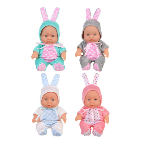 ИГРОЛЕНД Пупс 20см, PVC, полиэстер, 13х8,5х22,9см