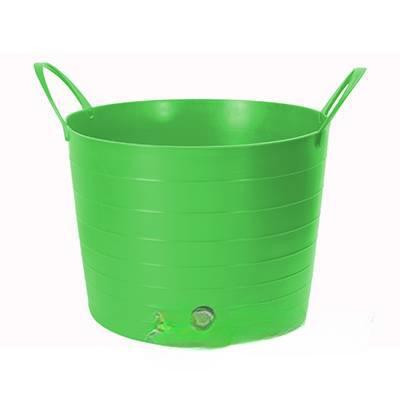 Корзина мягкая 27л Зеленая М2881 (10)